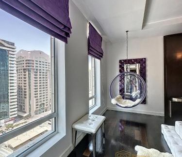 DIFC Apartment | La Casa By Arabian Nights - City View - Bespoke Design