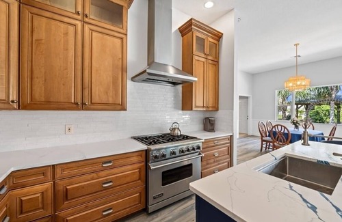 Cocoa Beach House | La Casa de SandPiper on canal with boat dock. Walk to beach!