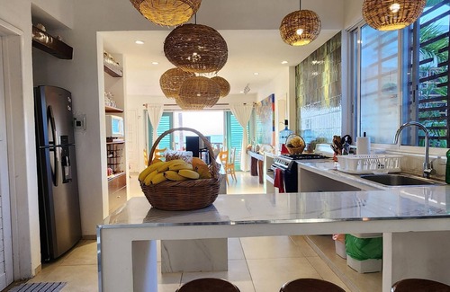 Chelem Villa | La Casita de Chelem House/with a beautiful Mayan pool