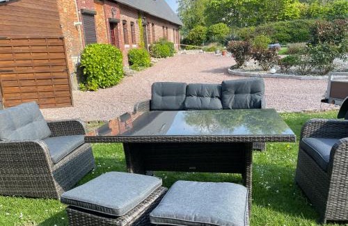 Criquetot-lʼEsneval House | La ferme d'Hareauville - Heated swimming pool