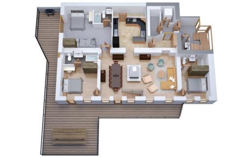 La Chapelle-d'Abondance Apartment | La Ferme du Nant - Portes du Soleil