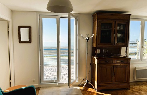 La Foret-Fouesnant Apartment | La Foret-Fouesnant, apartment 2 people, exceptional sea view