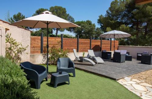 Giens Villa | La Grande Auguière, villa familiale et spacieuse au cœur du vignoble et à 300m de la mer