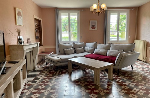 Noyers-sur-Cher House | La Maison Bleue - 250 m2 - 8 Personnes - Grand Jardin
