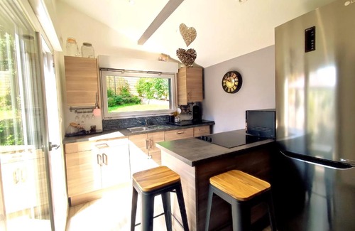 Saulcy-sur-Meurthe Ski Chalet | LA SALIXIENNE Maison d'archi 7 pers ,quartier calme , AXE NANCY-STRASBOURG