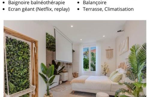 Riou - Petit Juas - Av de Grasse Apartment | La Suite Jardin Secret