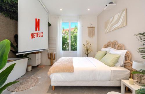 Riou - Petit Juas - Av de Grasse Apartment | La Suite Jardin Secret