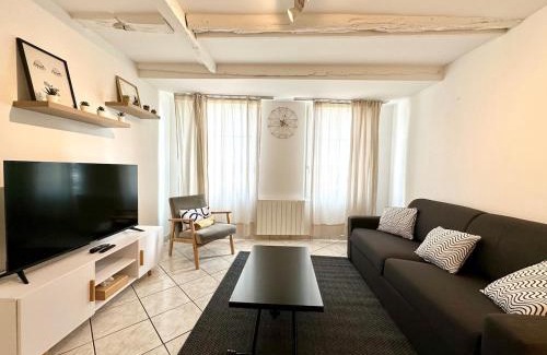 Saint-Pierre - Rene II - Bonsecours Apartment | La Tannière - 4 à 6 personnes - Lit KingSize - Proche Gare