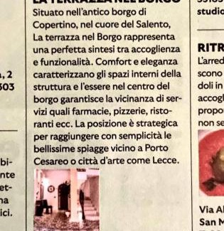 Copertino Bed & Breakfast | La Terrazza Nel Borgo B&B
