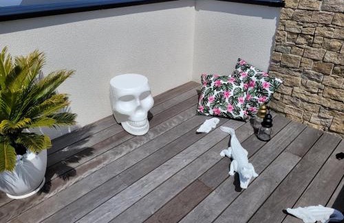 Granville Villa | La Villa Thelma 5 étoiles, piscine, sauna et jacuzzi