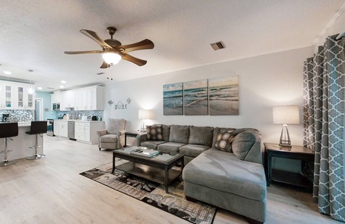 Fernandina Beach House | Lagoon Villa Home w/Private Patio, Serene Views, Great Location, & A/C - Dog OK