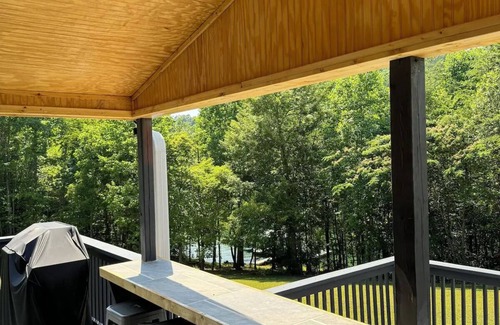 Big Creek House | Lake Front Property with a gentle path to a private dock and lake. 3bed 2 bath