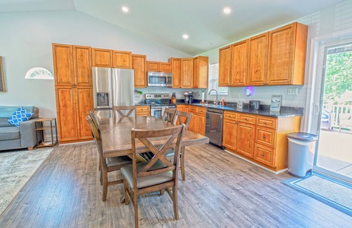 Aspen Hill House | Lake Front Property with Huge Deck and multiple areas to socialize
