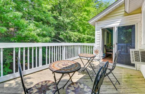 Lake George Apartment | Lake George Retreat with Private Deck and Water Views!