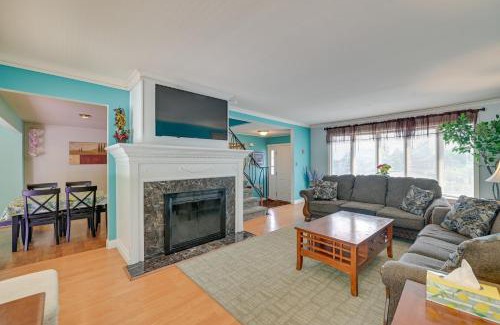Lake George Apartment | Lake George Retreat with Private Deck and Water Views!