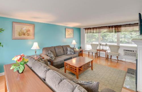 Lake George Apartment | Lake George Retreat with Private Deck and Water Views!