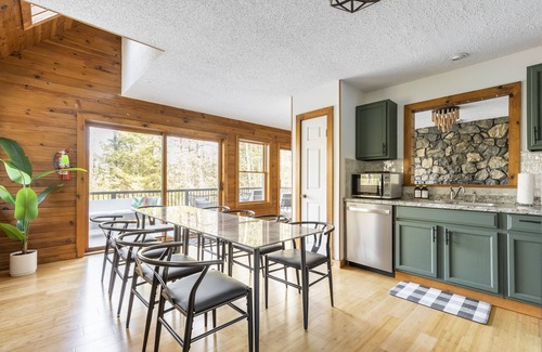 Bolton Landing Ski Chalet | Lake George Secluded Chalet: Terrace, Firepit, BBQ Grill, Foosball, Air Hockey