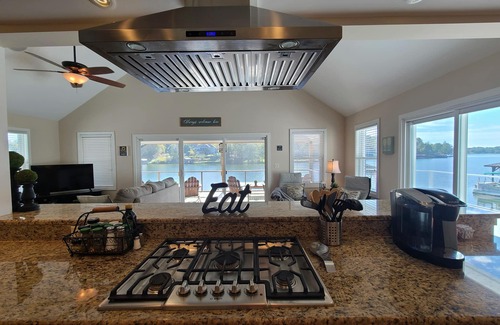 Waterloo House | Lake Lovers Getaway, Lake Front Home with 3 Master Suites, Docks and Boat Launch
