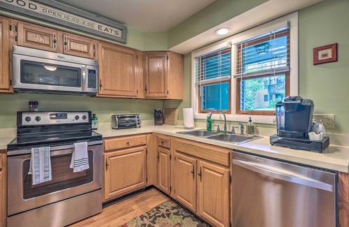Lake Placid House | Lake Placid Gem w/Patio & Views < 1 Mi to Beach!