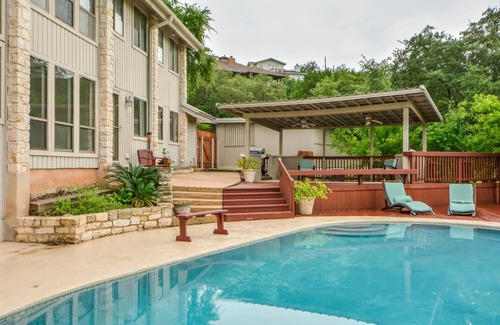 Travis Landing House | Lake Travis Oasis, Pool, Hot Tub, Lake Views, Near Marinas & Austin!