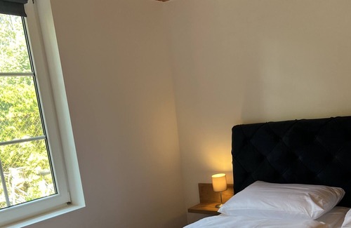 Mellensee Apartment | Lake view apartment direct water access Restaurant am Wildpark