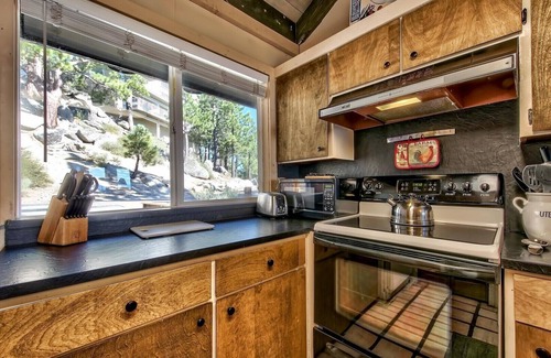Tahoe Village House | Lake View Cabin with Private Hot Tub & Comm Pool & Hot Tub Too!