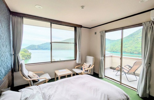 Unzen Hotel | Lake view Japanese and Western room stay without meals no smoke/Unzen Nagasaki