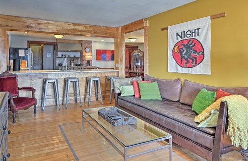 Charlotte Apartment | Lake views, casual elegance, chef's kitchen, at state park.