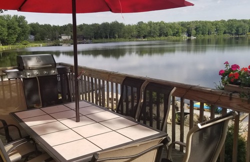 Tobyhanna House | LAKEFRONT,BBQ,10KAYAKS,VACATION,2SUP,gateway,enjoy&relax,RowBoat,Fish