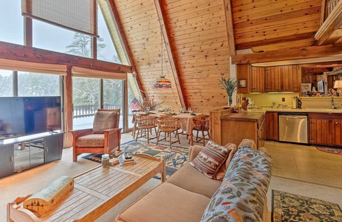 Bolton Landing Cabin | Lakefront Bolton ‘Alderbrook Chalet’ w/ Fire Pit!