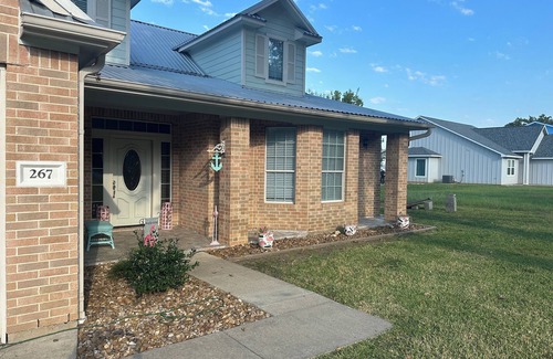 West Livingston House | Lakefront Getaway on Lake Livingston, Sleeps 18, Dock, Slide & Sunset Views