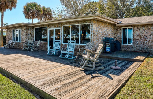 Lake Placid House | Lakefront Home w/Patio, Gas Grill, Kayaks, Gazebo, Lake Views, Firepit, & A/C