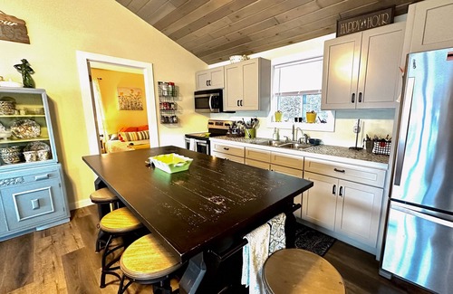 De Ruyter Cottage | Lakefront home with private dock, lake views, kayaks, grill, large covered deck