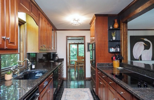 Anderson House | Lakefront; hot tub, 4 king beds; 4 twin beds; private, deep water, covered dock