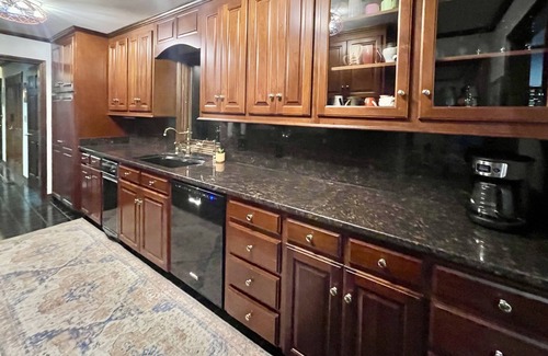 Anderson House | Lakefront; hot tub, 4 king beds; 4 twin beds; private, deep water, covered dock