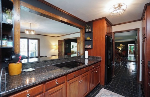 Anderson House | Lakefront; hot tub, 4 king beds; 4 twin beds; private, deep water, covered dock