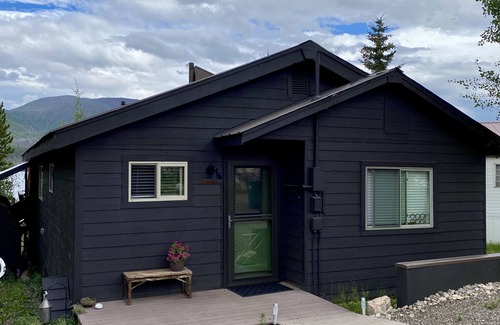 Grand Lake House | Lakefront House in Paradise! LARGE DECK, HUGE VIEWS, AND CANOES!