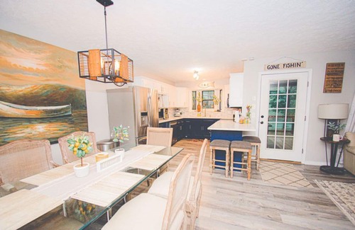 Branson West Villa | Lakefront renovated villa with hot tub