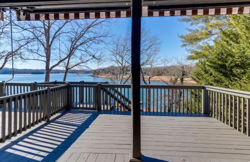 Morganton House | Lakefront Townhome with Dock 6 Mi to Blue Ridge!