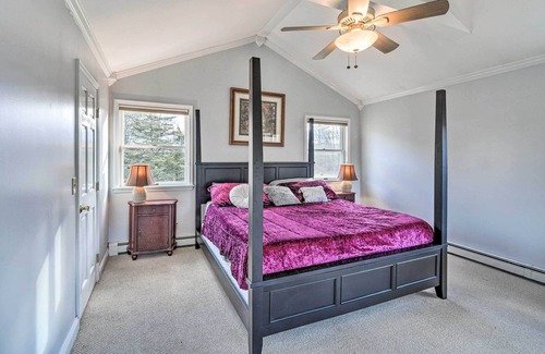 East Durham House | Lakefront Windham Area Home w/ Private Pool & Dock