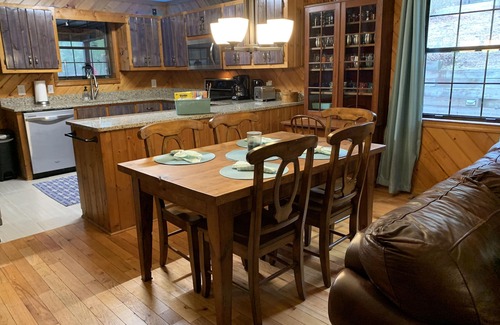 Ellijay Cabin | Lakeside Retreat: Explore 35 Acres of wilderness and Private Lake! Hot tub