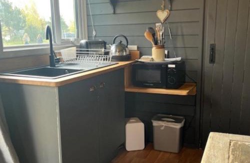 Pershore Apartment | Lakeside Shepard's Hut 'Sanderling'