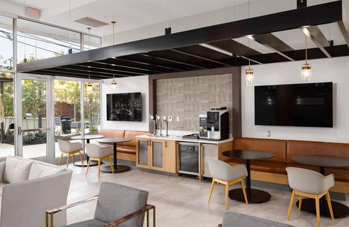Five Points South Apartment | Landing | Chic 1BD, Game Room, Courtyard