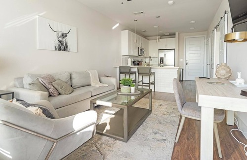 Wetmore Apartment | Landing | Incredible 1BD, Yoga Studio, Clubhouse