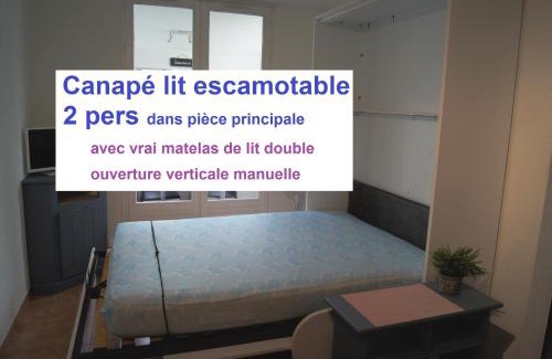 Cap d'Agde Apartment | Lara 3 - T2 Loggia Piscine 2 lits doubles Parking Près du centre-port et île Loisirs