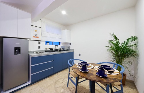 La Condesa Apartment | Large and modern 1-bedroom apartment with kitchen C14