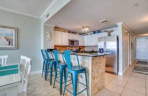 Panama City Beach Condo | 🏖️Large Balcony-Gulf Views & Pool-Calypso 1-202🏖️