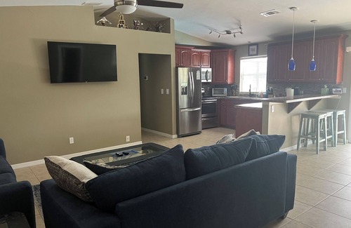 Diplomat Villa | Large Breed Dog-Friendly Home with Private Heated Pool & Hot Tub