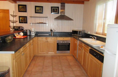 Lachapelle-Auzac House | Large bright chalet for 8 people with swimming pool on a golf course