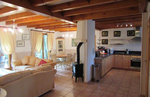 Lachapelle-Auzac House | Large bright chalet for 8 people with swimming pool on a golf course